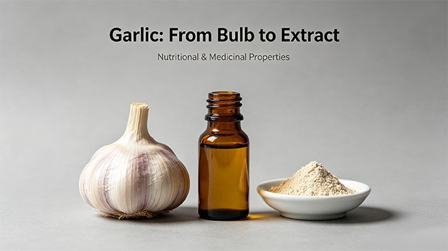 garlic oil and garlic extract powder garlic oil and garlic extract powder